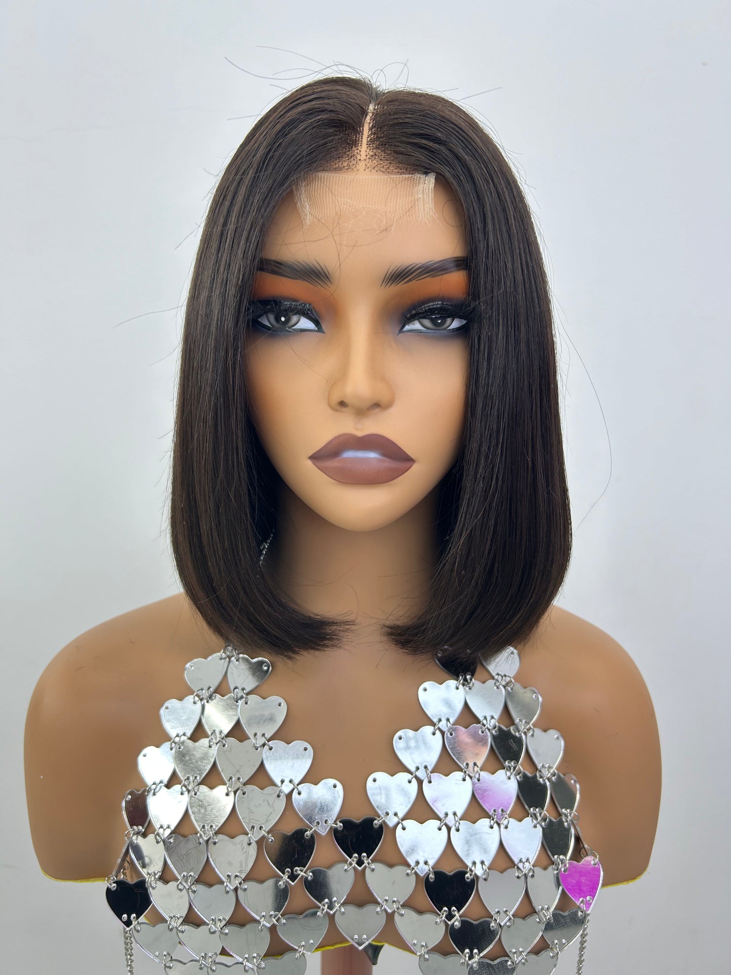 2×6 HD lace closure wig,Vietnamese raw hair 10inch