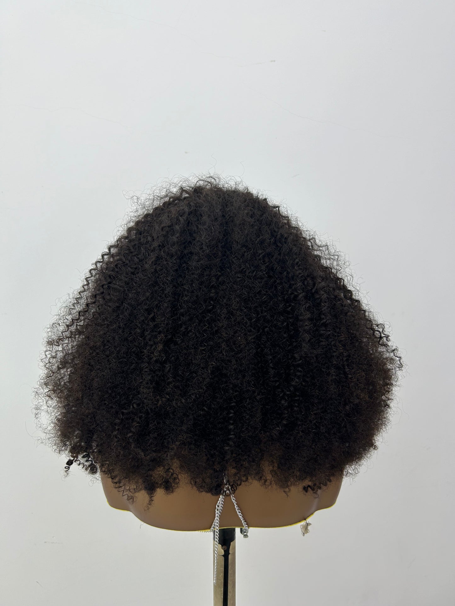 5×5 HD glueless lace wig 20inch,kinky curly