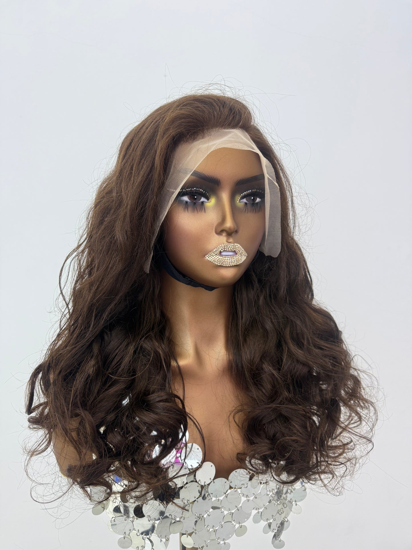 13×4 transparent lace sdd wig 18inch