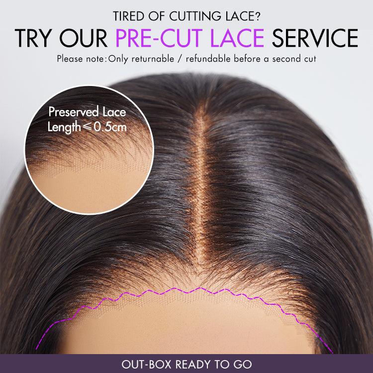 Ombre Dark Red Silky --test