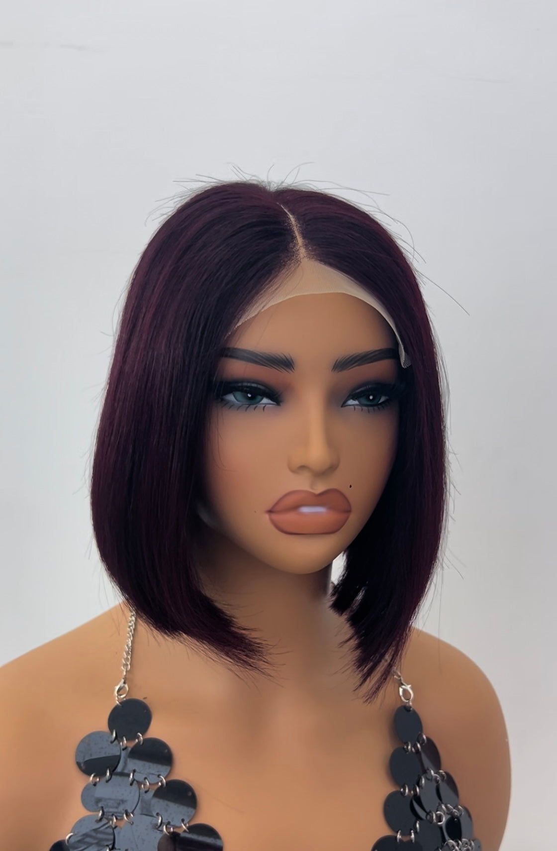 5×5 glueless transparent lace sdd Bob wig