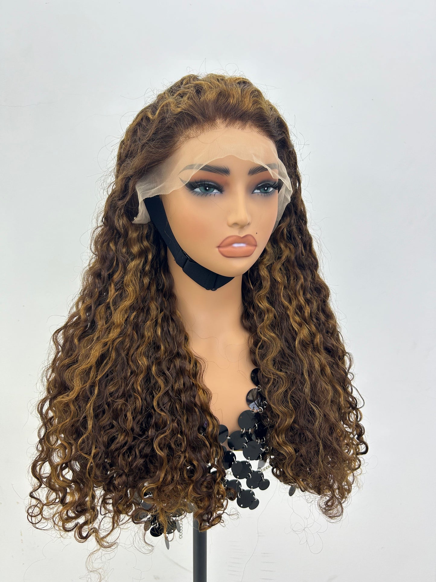13×4 lace frontal double drawn wig