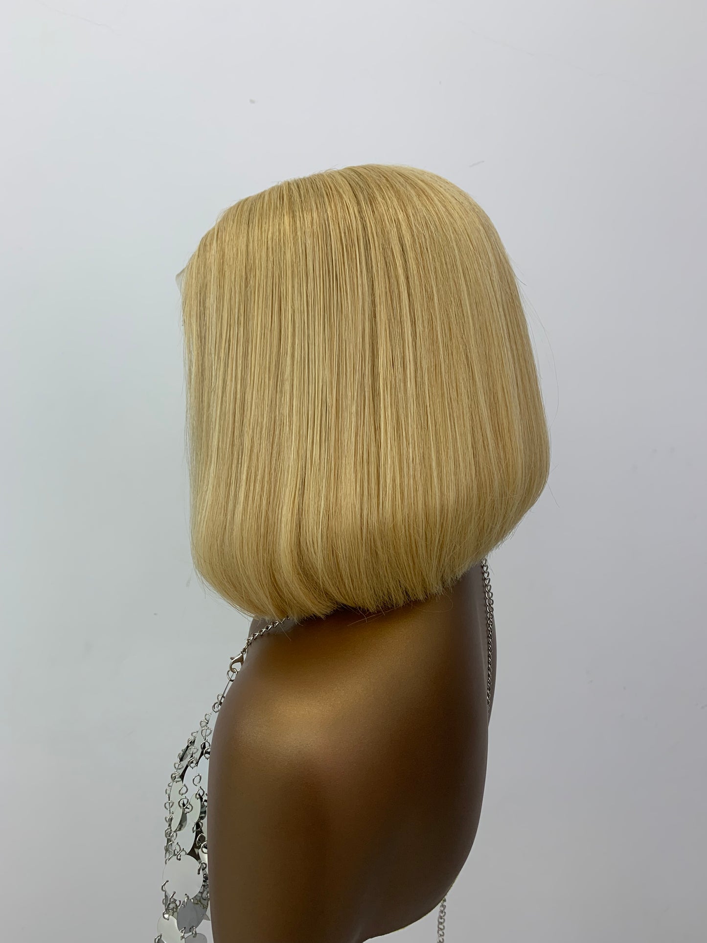 5×5 lace add bone straight bob wig
